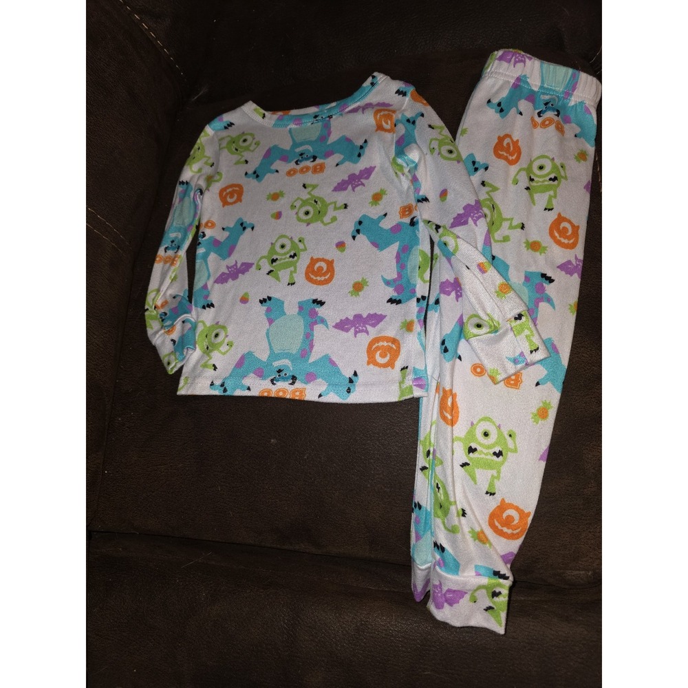 Monsters Inc fall autumn Halloween pajamas sleep size 3t